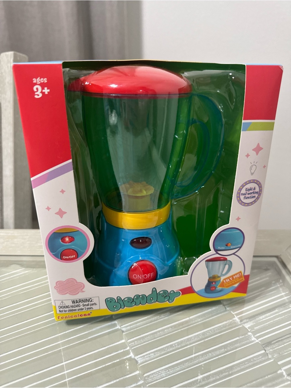 Kids Toy Blender - Multicolor Play Appliance